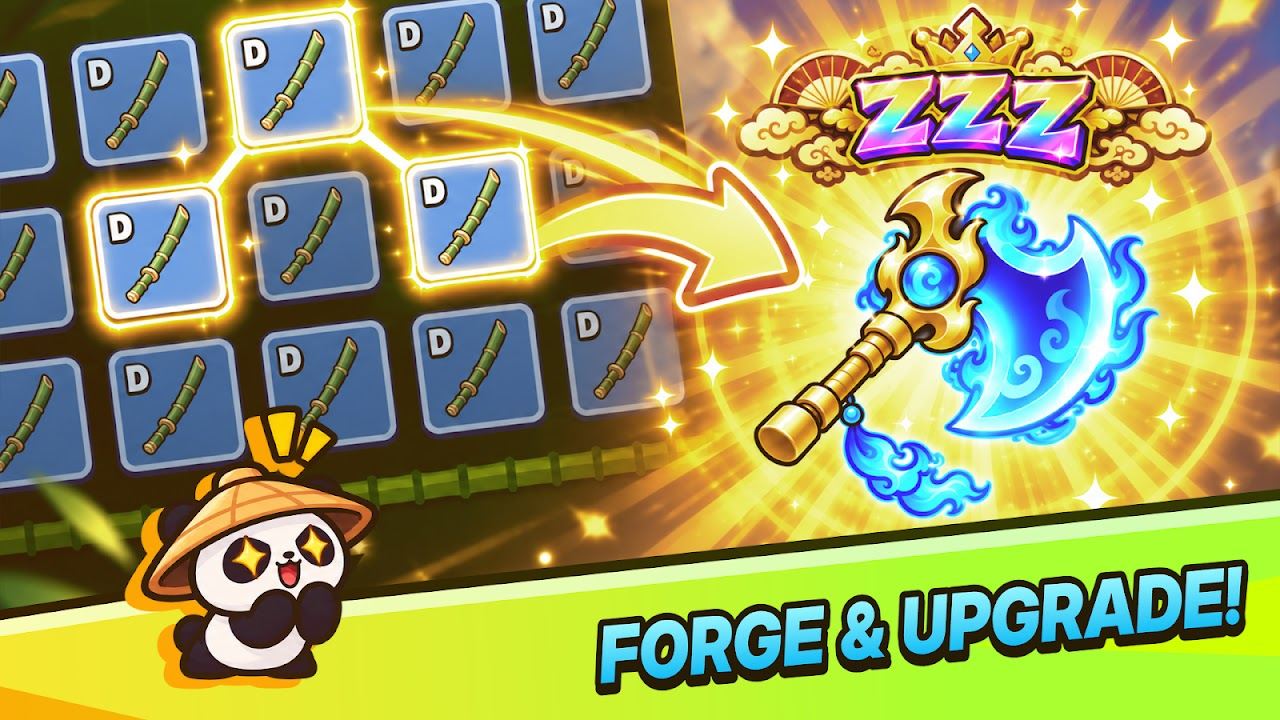 Forge and upgrade legendary blades